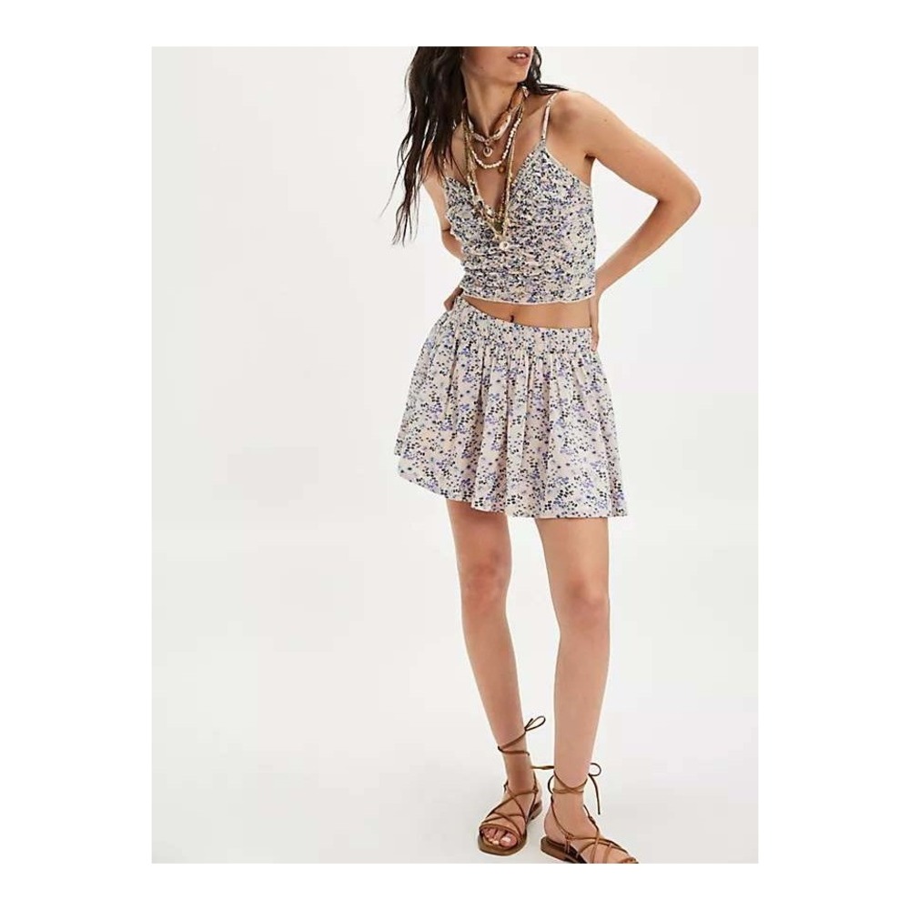 Free‎ People Brunch Club Set Petal Pink Medium NWT